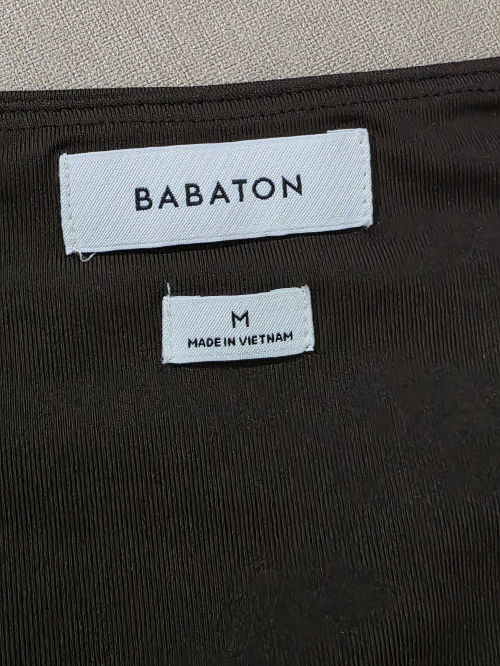 EUC Aritzia Babaton Contour Scoopneck Longsleeve - Mocha Brown Size M - Picture 6 of 8